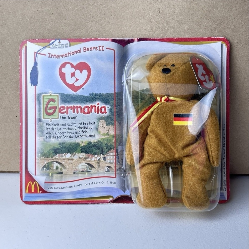 Ty Germania the Bear International Bears II 2000 Plush